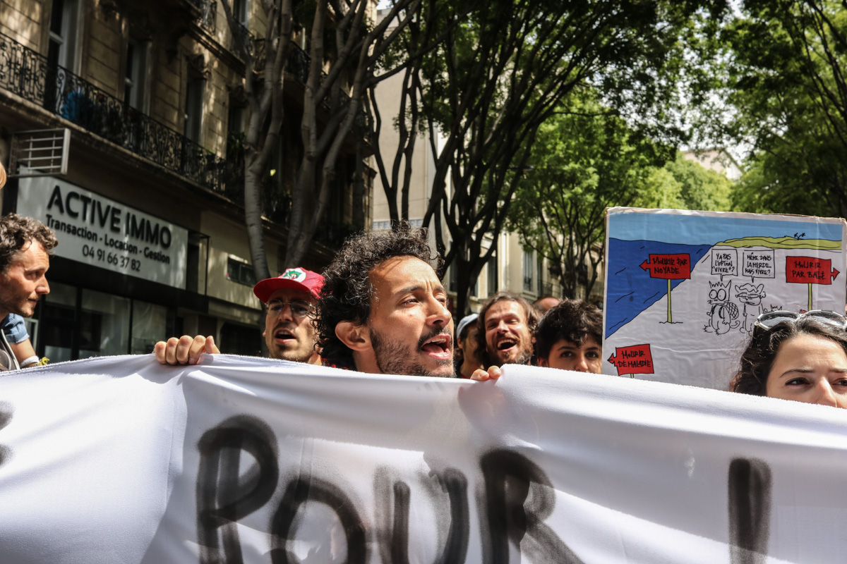 A Marseille La Loi Asile Immigration En Bonne Place Dans La