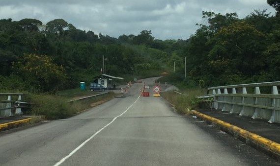 barrage routier Guyane